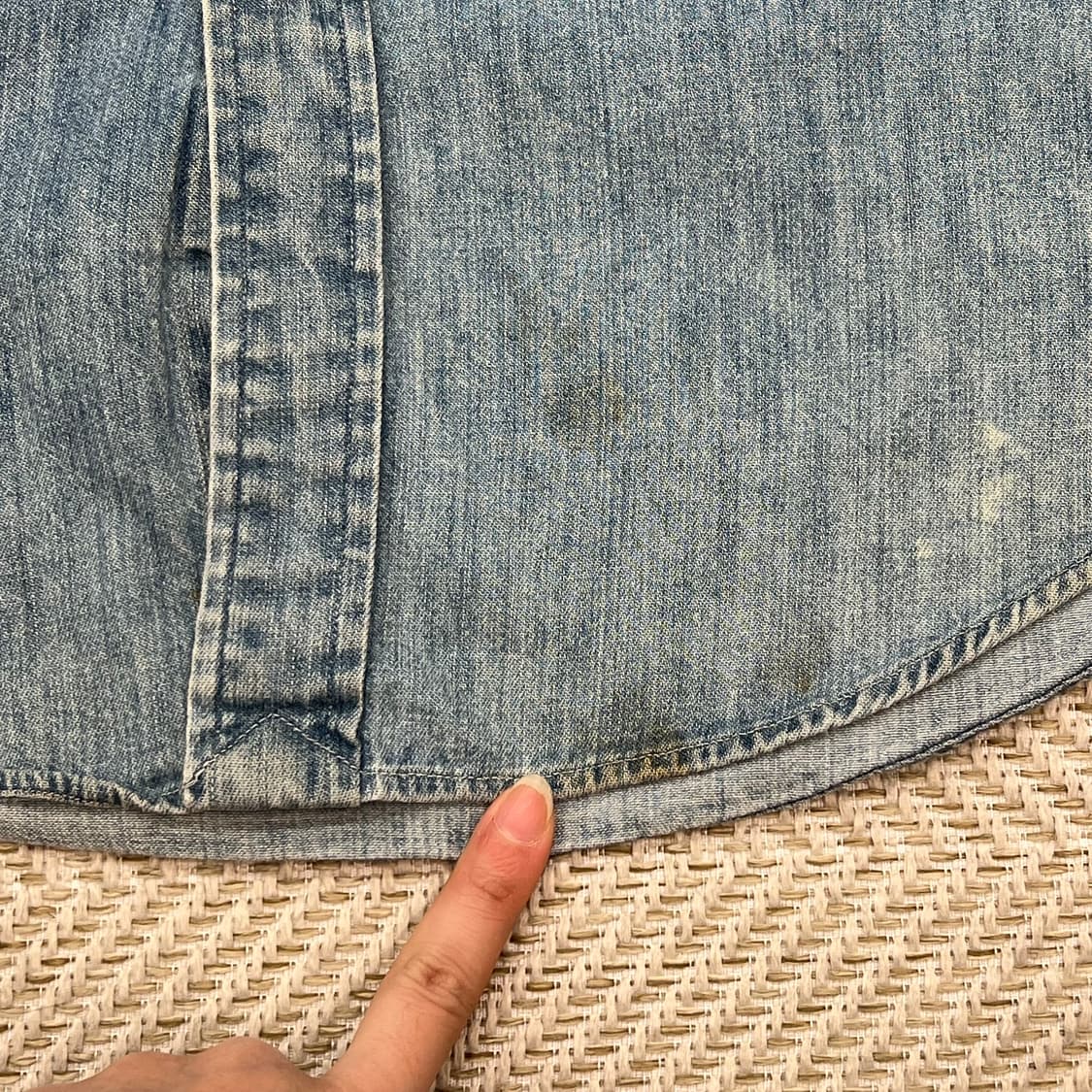 폴로 랄프로렌 데님셔츠 r2618 상품이미지5