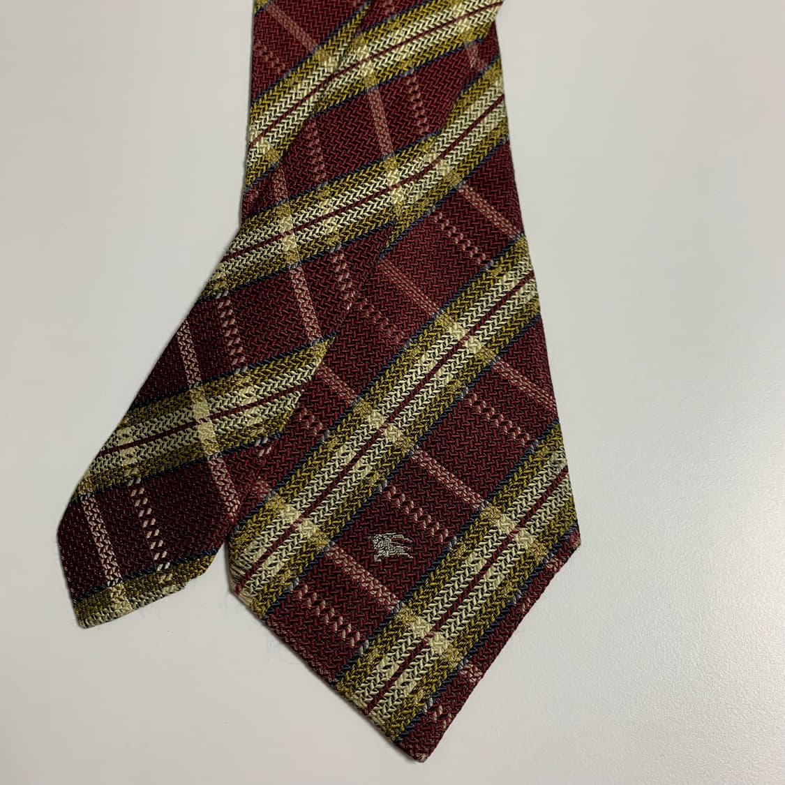 버버리(BURBERRY) 노바체크 명품넥타이 100실크 A등급 8.8cm 상품이미지4