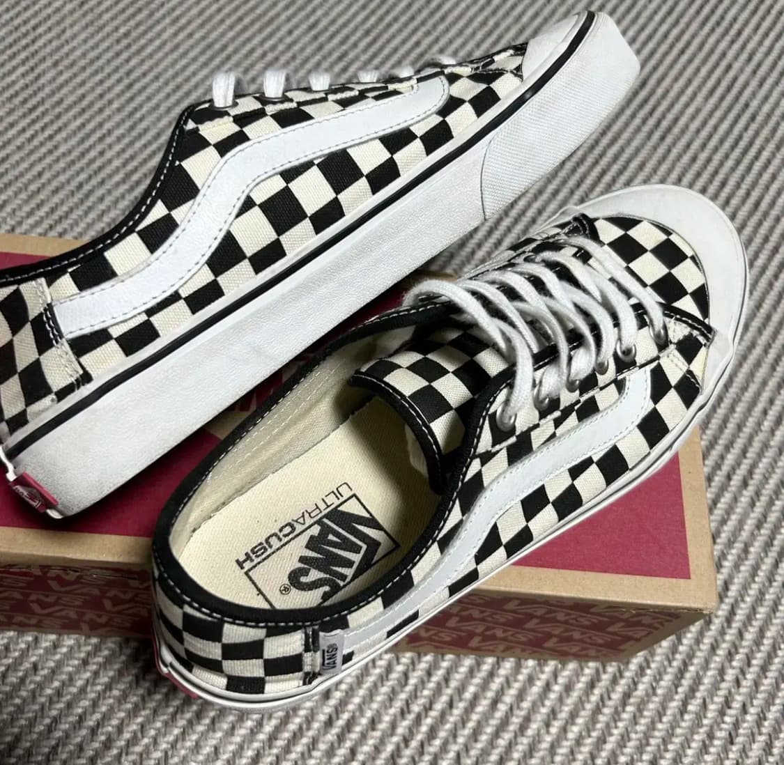 [270mm] Vans 반스 블랙볼 체커보드 스니커즈 상품이미지3