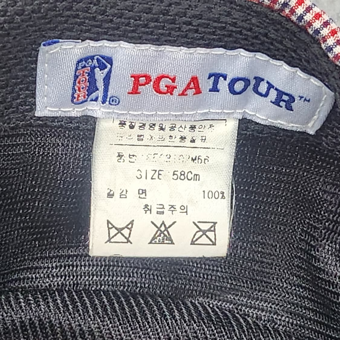 PGA TOUR 정품 체크무늬 골프군모 상품이미지8