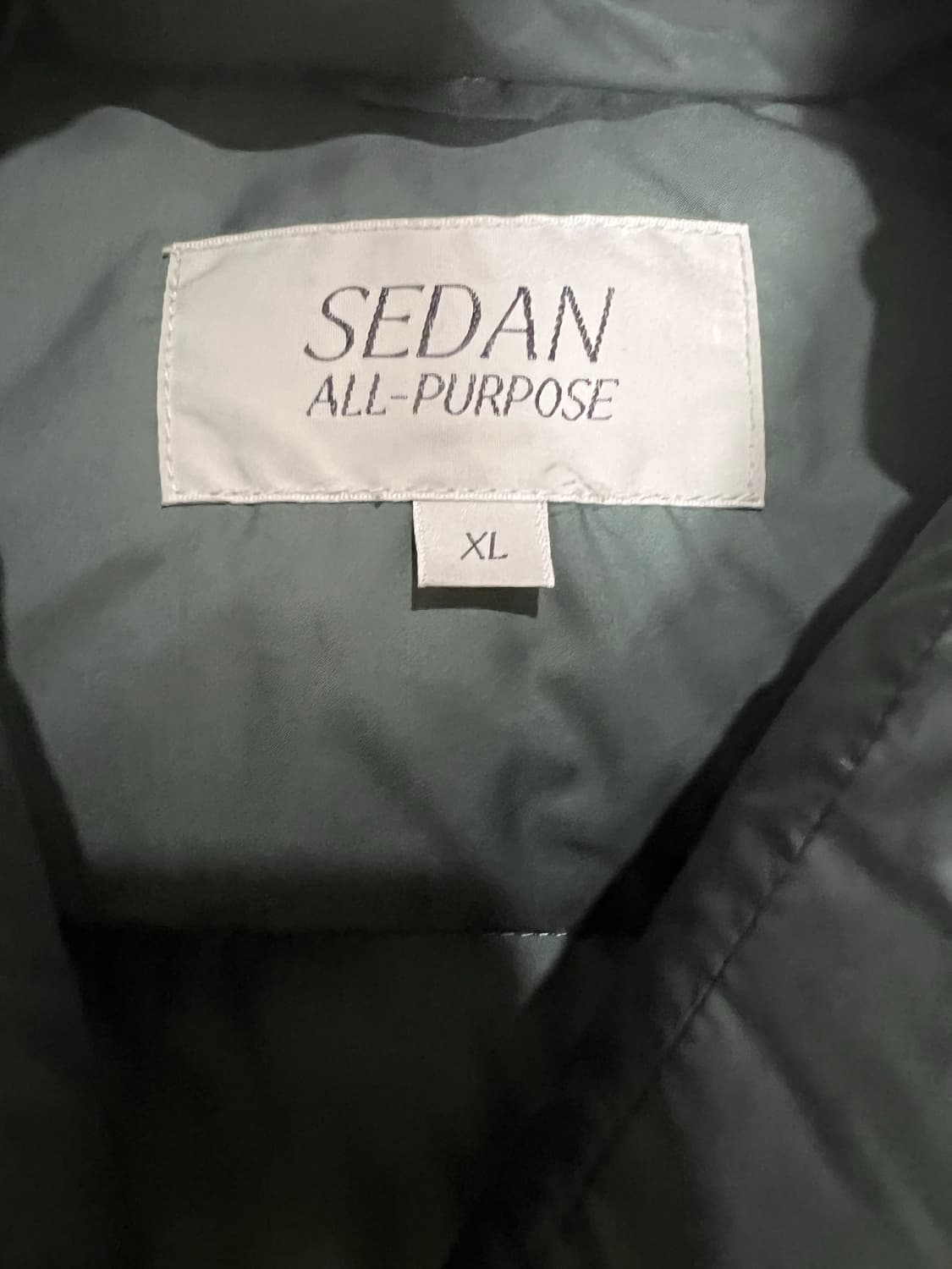 SEDAN XL 패딩 조끼 OLIVE 상품이미지2