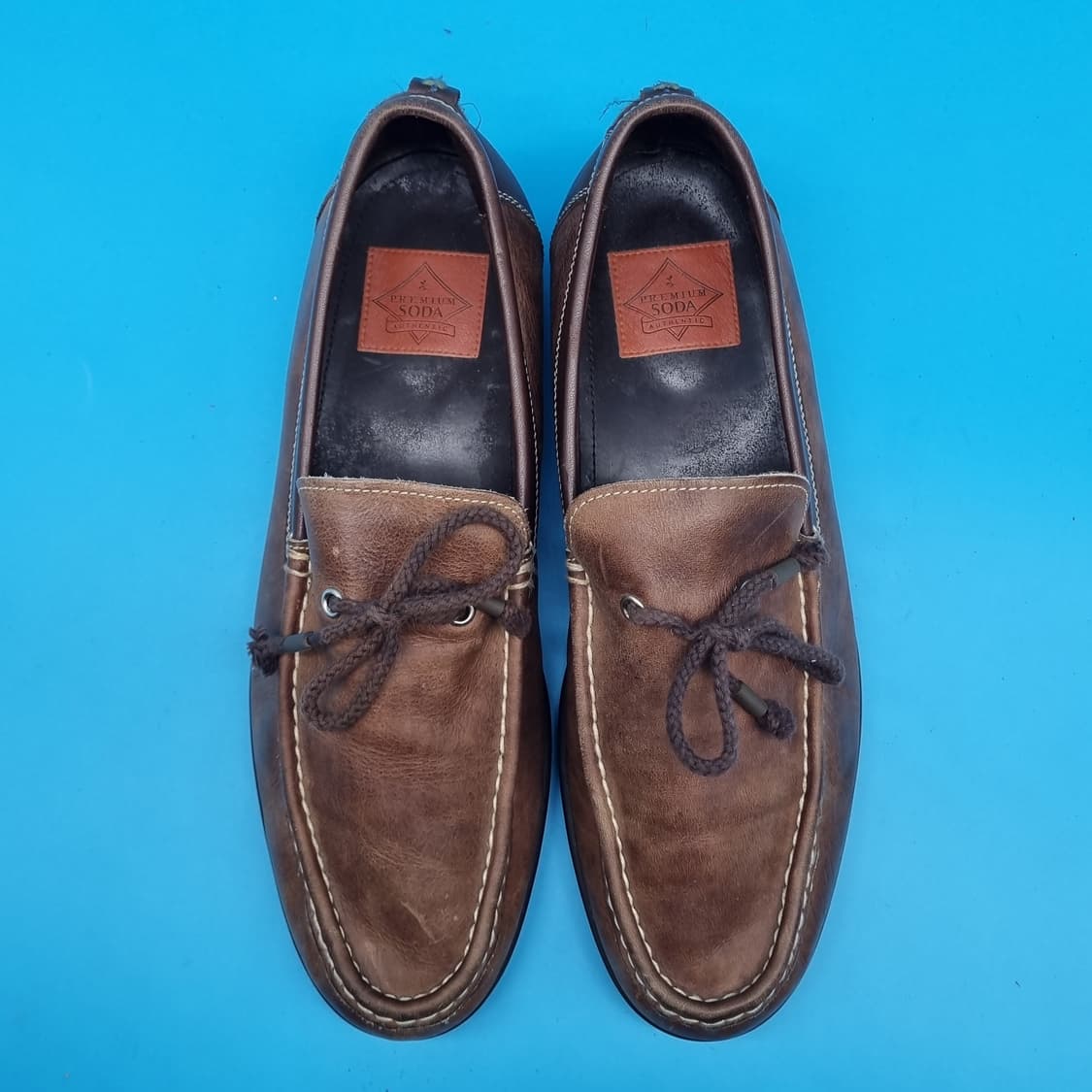 o 소다 레더 남성 보트슈즈 260 상품이미지2