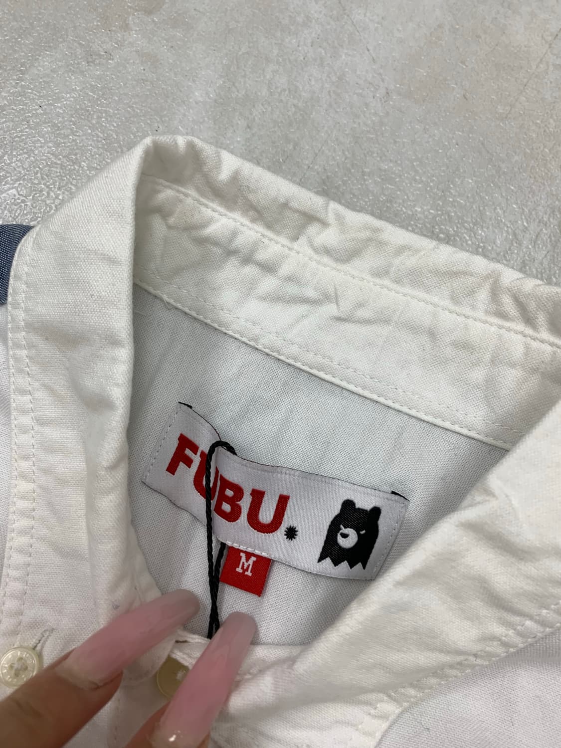 FUBU 패치 디테일 셔츠 #641 상품이미지4