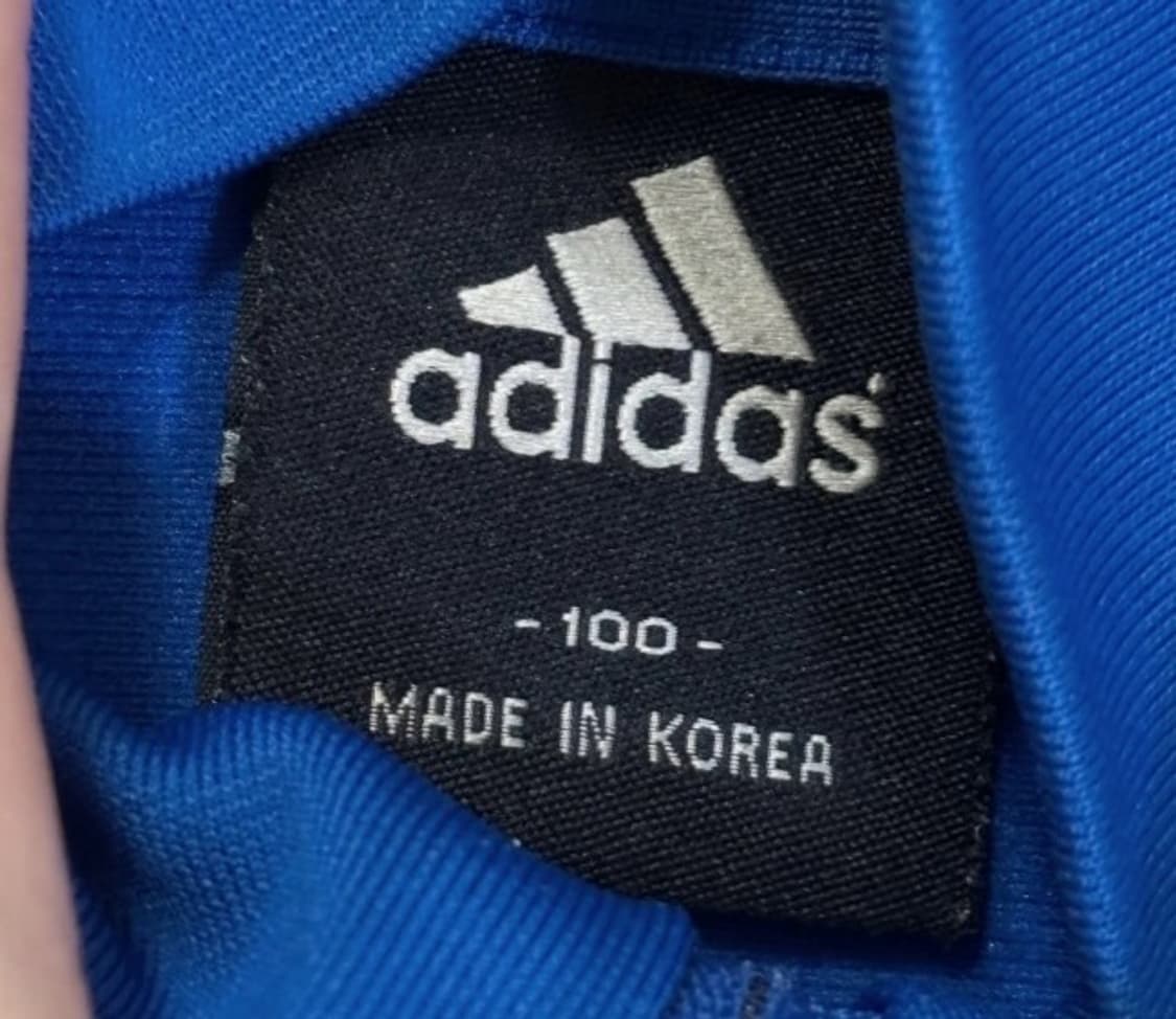 아디다스 블루 파랑 파노 트랙탑 져지집업 100/L 상품이미지2