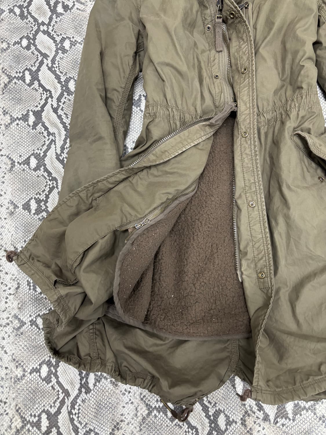 [2000s G.O.A] Archive Grunge Raccoon Fur 상품이미지8