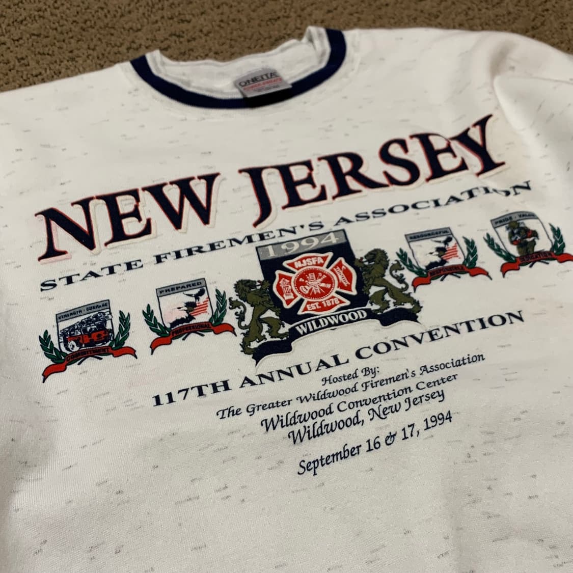 90s new jersey 스웻셔츠 (XL) 상품이미지3