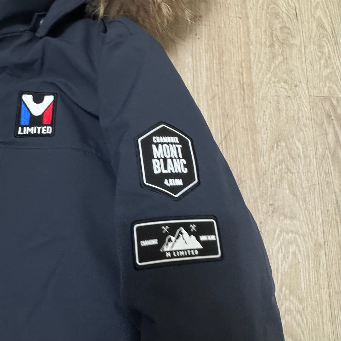 밀레 엠리밋 구스다운 후드 롱패딩 L/100  상품이미지3