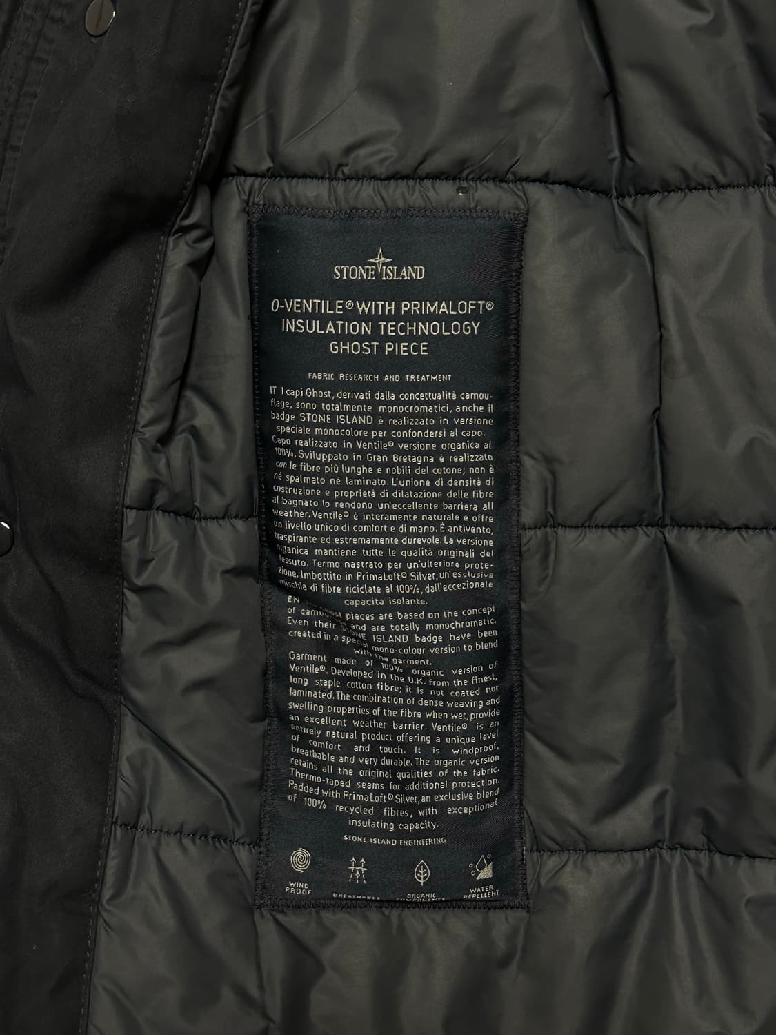 스톤아일랜드 고스트피스 O-ventile 패딩 M(100) 국내판 상품이미지2