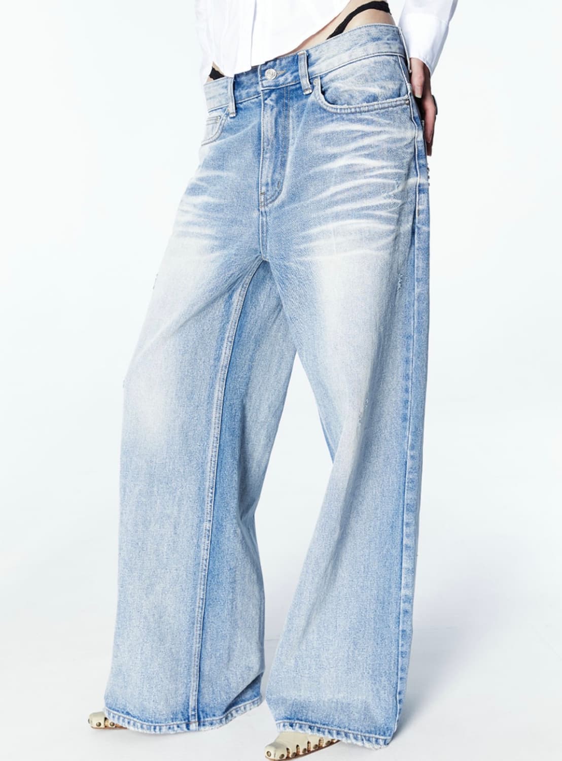 2000아카이브스 SNYDER WIDE DENIM (BLUE) 상품이미지1