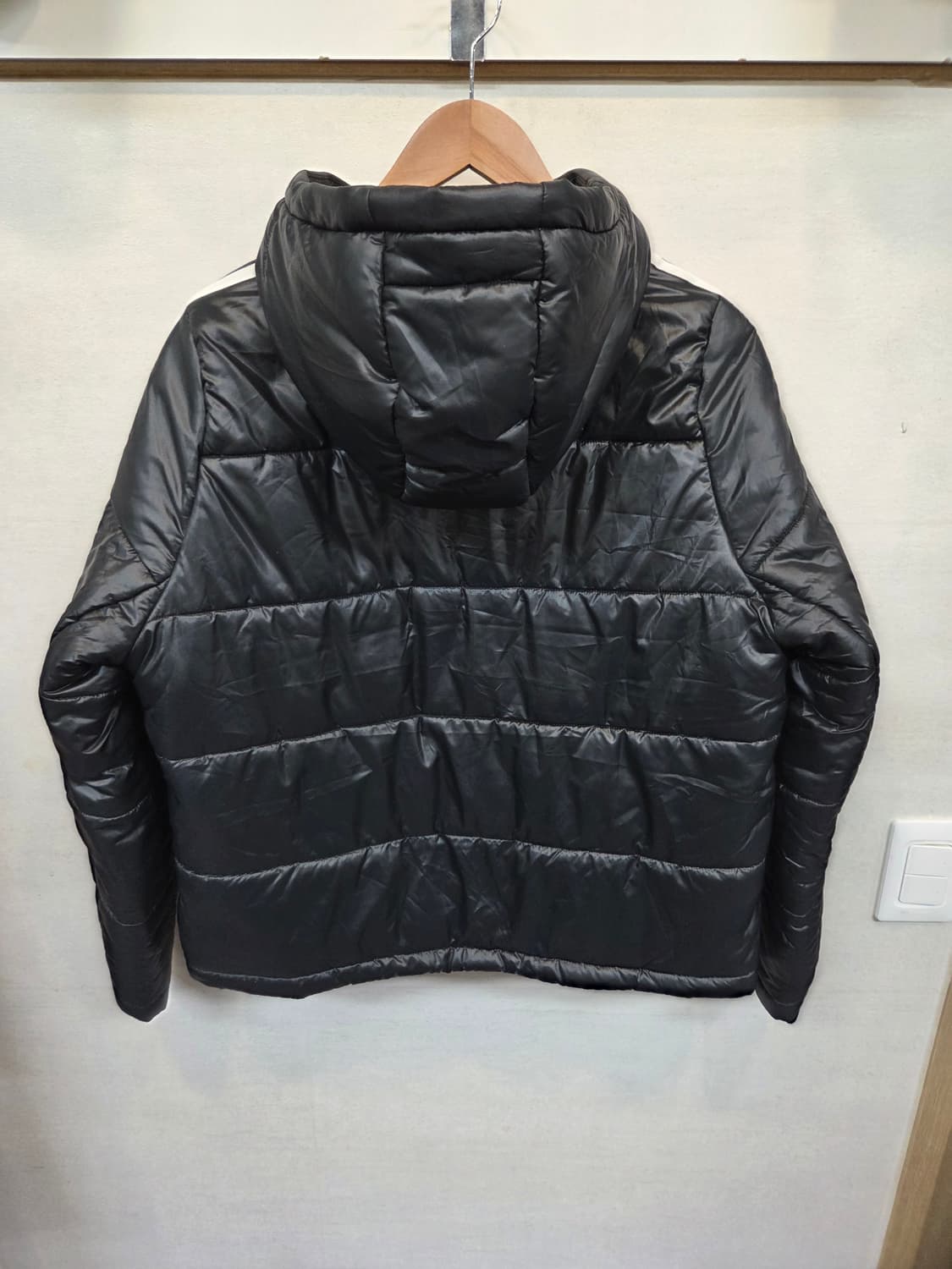 아디다스 여성 오리지날 삼선 패딩 후드자켓 m 상품이미지2