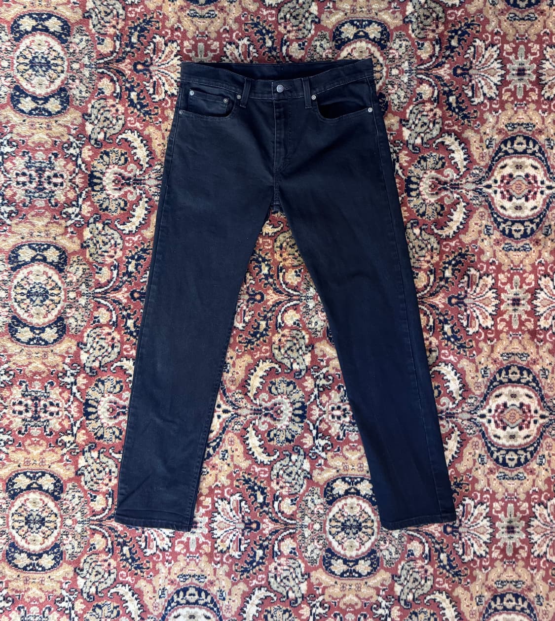 빈티지 리바이스 502 블랙 진 데님 32 (674) 상품이미지1