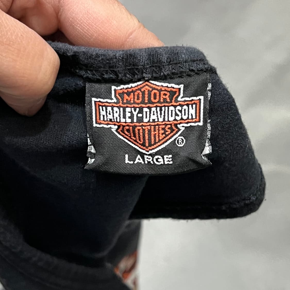  할리데이비슨 프린팅 슬리브리스 y15752 상품이미지5