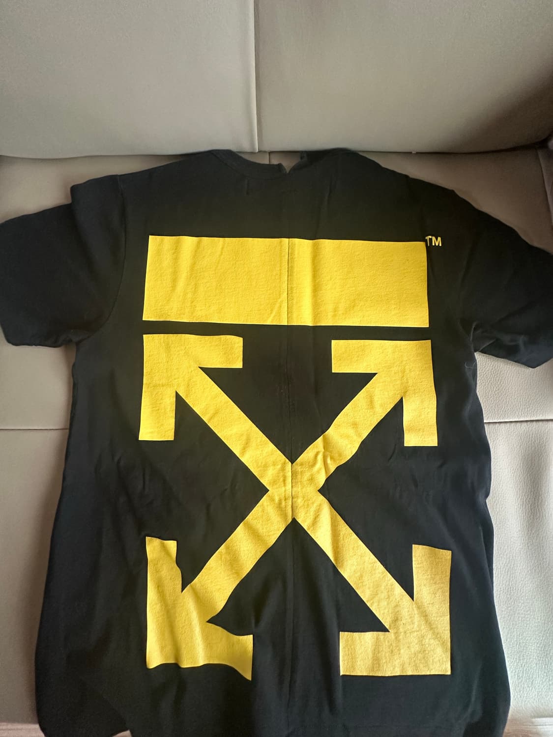 Off-White 블랙 티셔츠 xs사이즈 상품이미지2