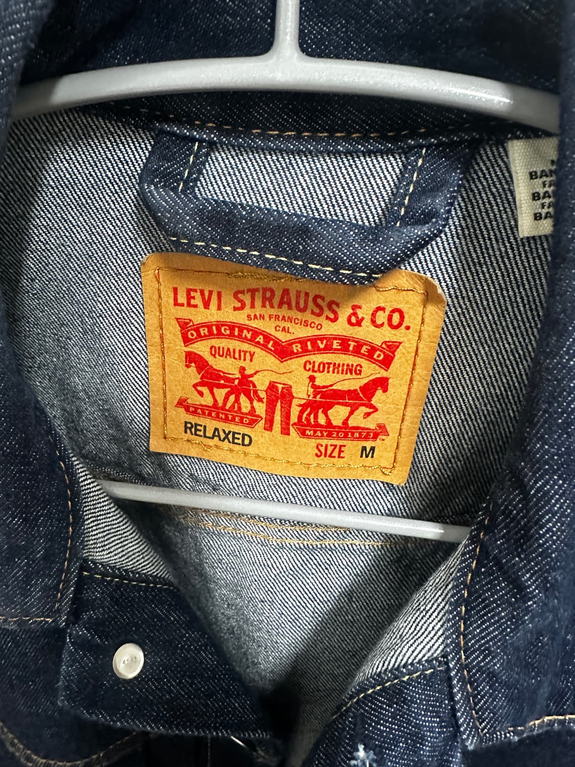 (M) 리바이스 타입2 데님자켓 상품이미지3