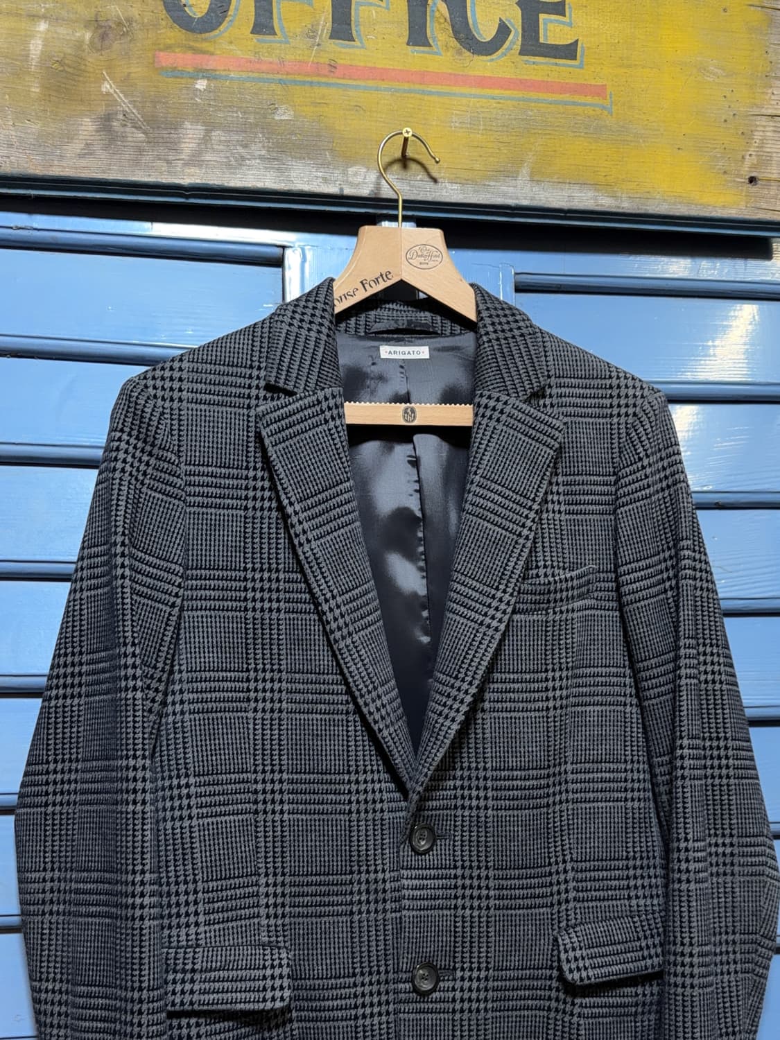 블루블루 Japan 하운드투스 체크 자켓 상품이미지2