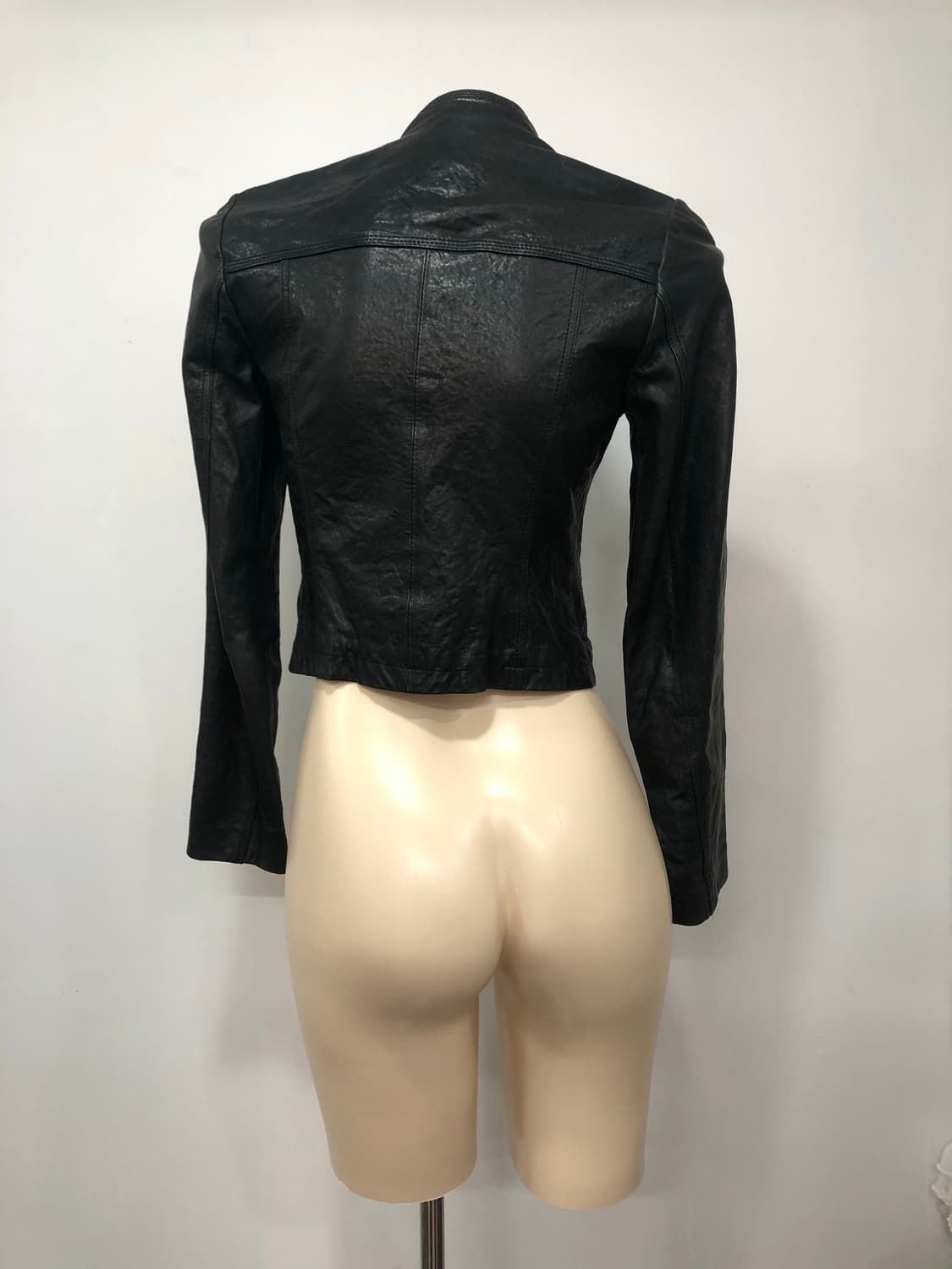 lambskin leopard lining rider jacket 상품이미지5