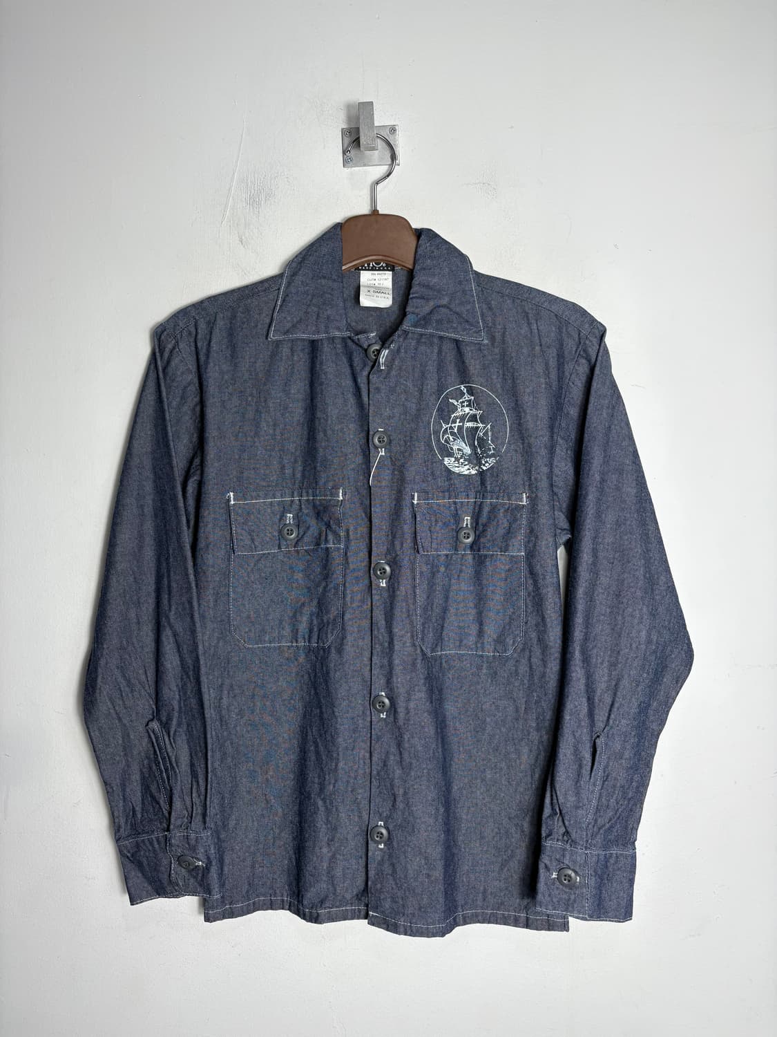 Gunh ho usa 샴브레이 셔츠 상품이미지1