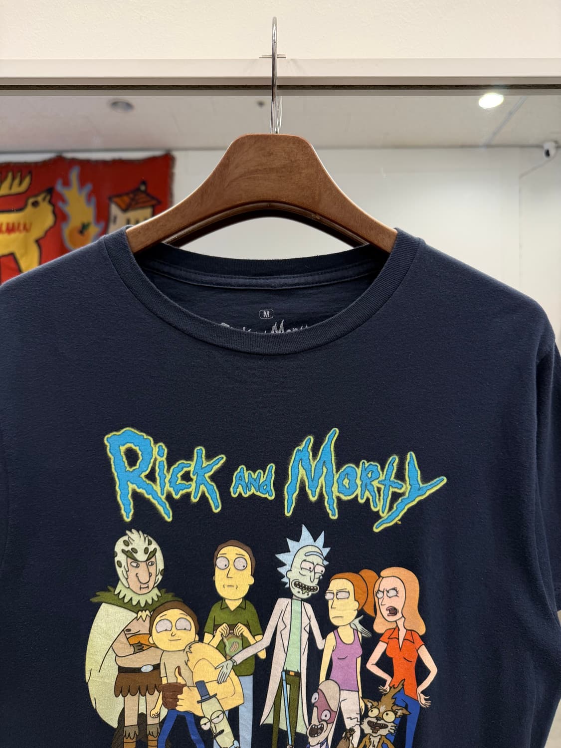 Rick and Morty 릭앤모티 카툰 반팔 티셔츠 상품이미지2