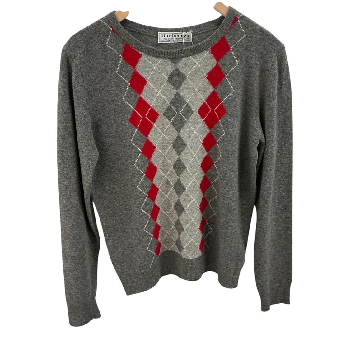 90년대 버버리 울 스웨터 상품이미지1