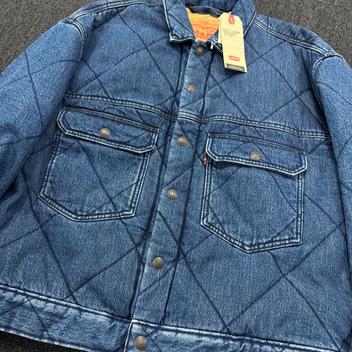 Levis 리바이스 스테이 루즈 트러커 데님 자켓 상품이미지4