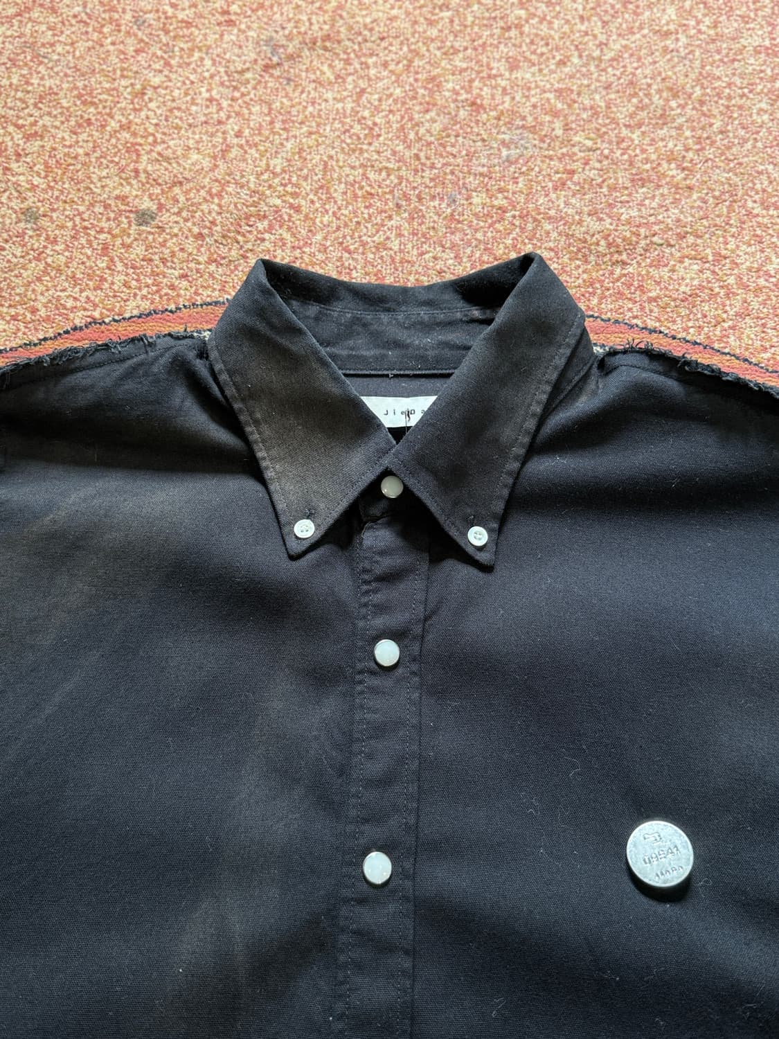 Jieda Spray B.D Cutting Over Shirt 2size 상품이미지4