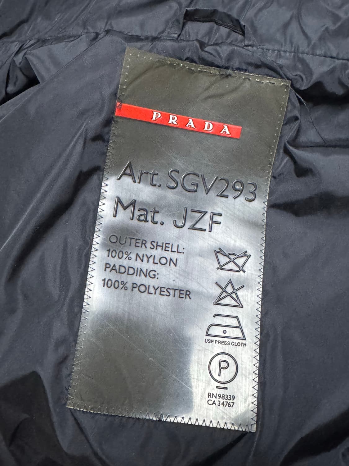 프라다 스포츠 패딩 sgv293 상품이미지7