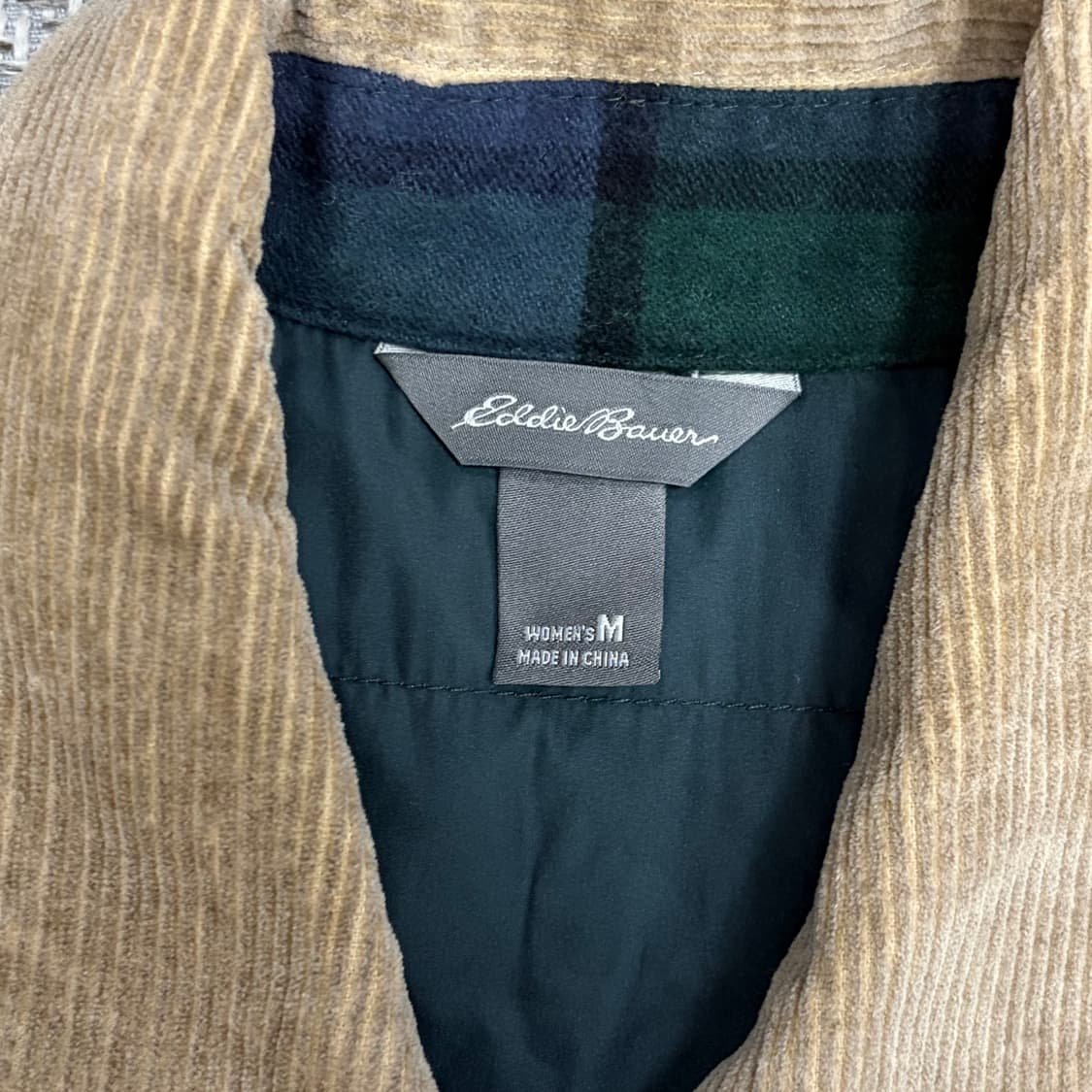 에디바우어 체크 헌팅 자켓 v1187 상품이미지5