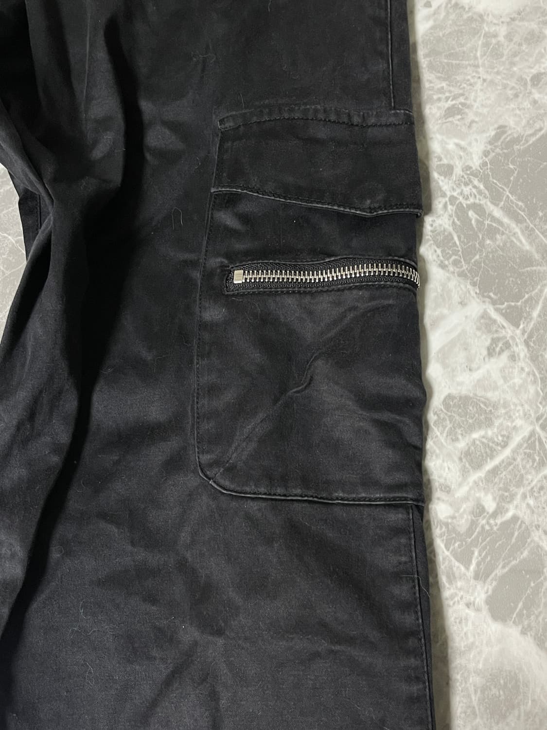 (Nano universe)zipper black jean 상품이미지7