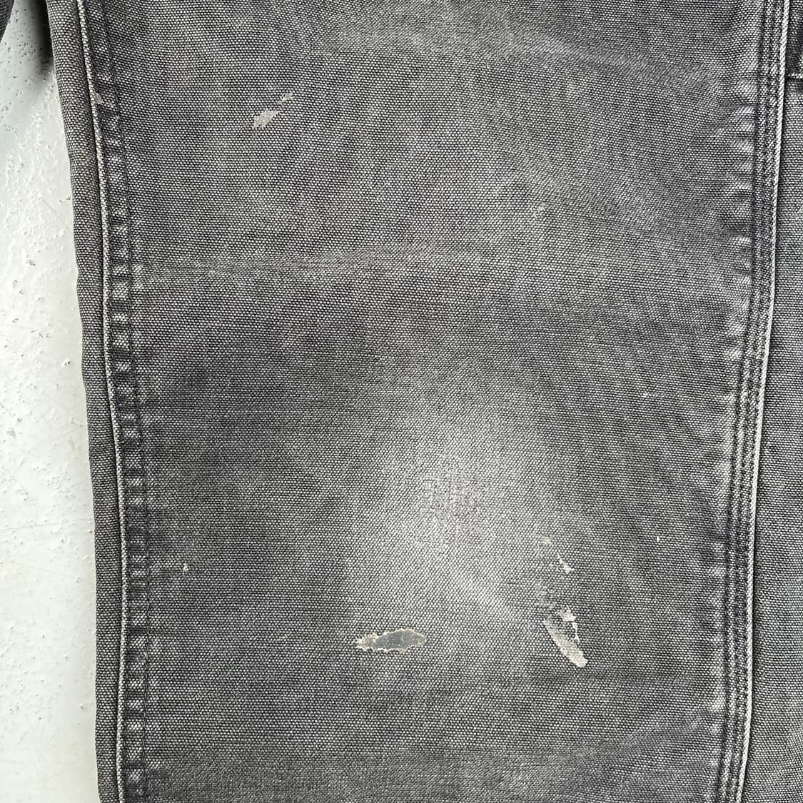 빈티지 칼하트 더블니B01 블랙 그레이 워크팬츠 상품이미지8