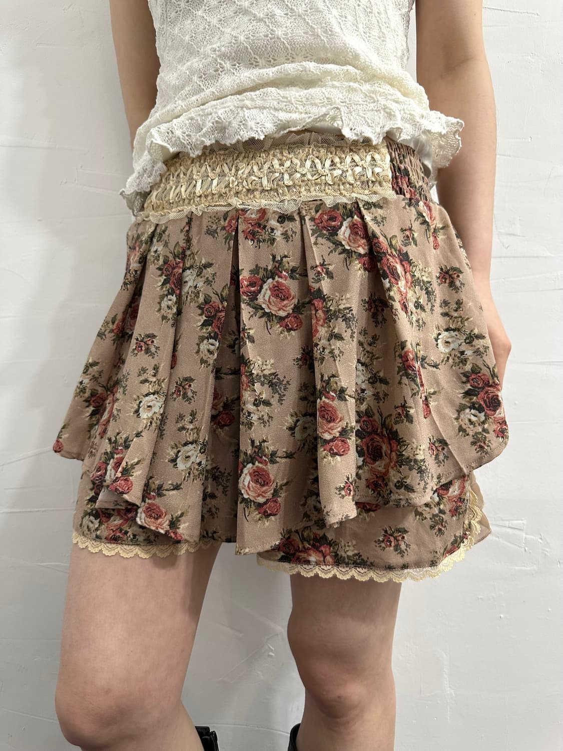 axes femme flower short pants 상품이미지4