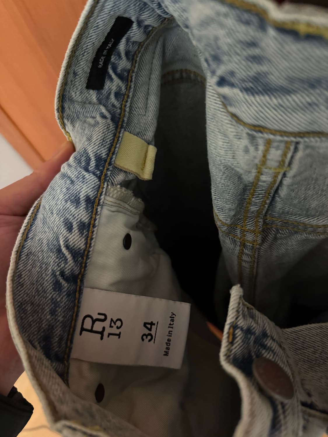 R13 아이스진 데님팬츠 상품이미지3