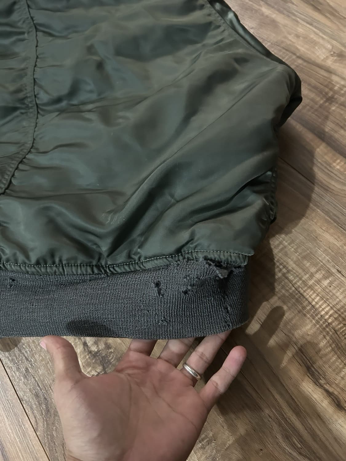 1977s 알파 인더스트리 N-2B 플라이트 자켓 상품이미지7