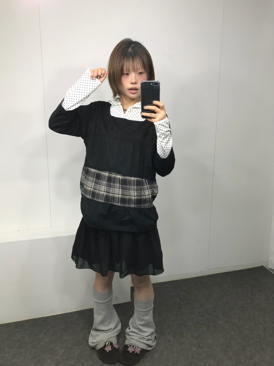 무채색 니혼진 감성 코디 Setྀི  상품이미지4