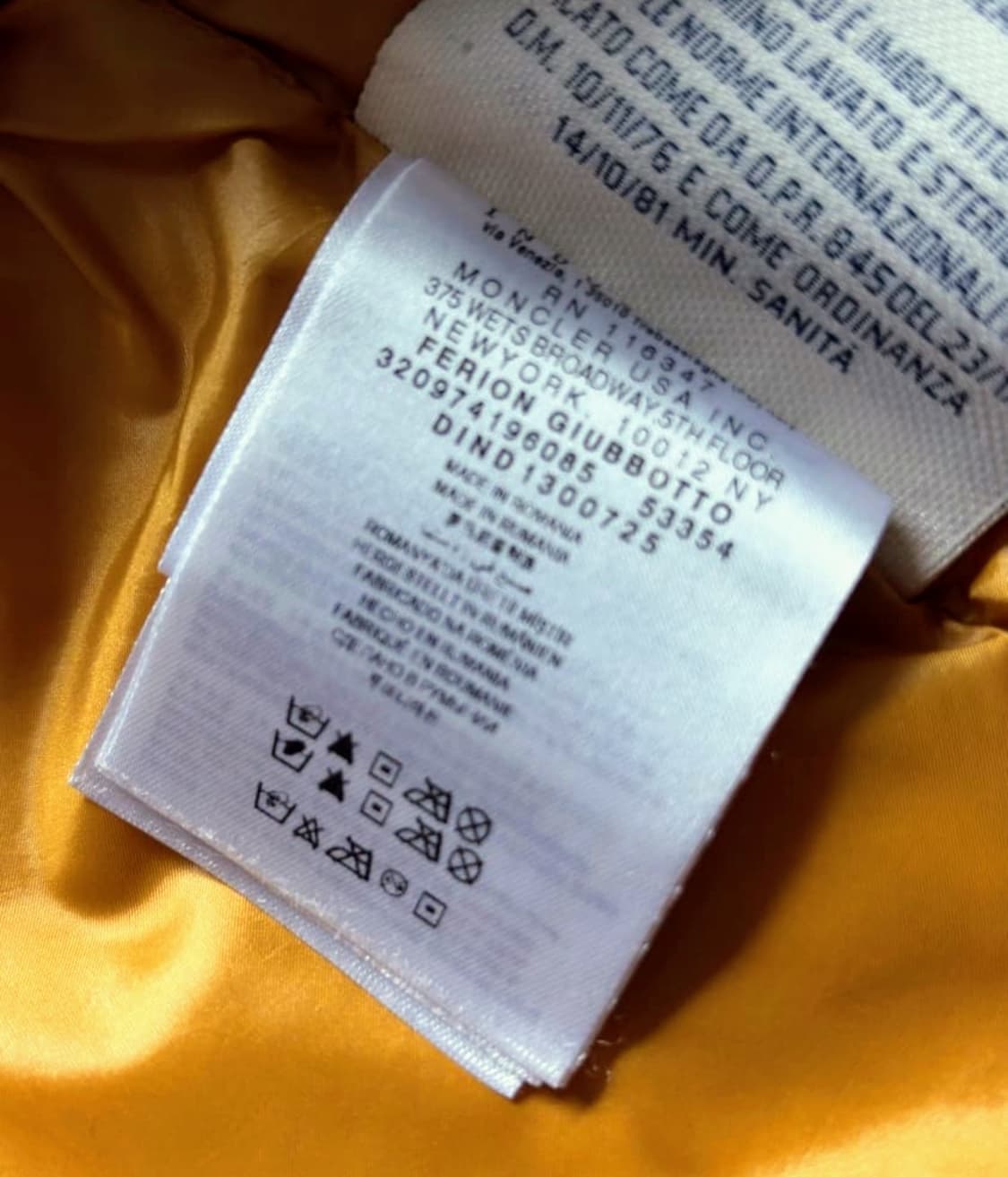 정품 몽클레어 그레노블 구스 파카-1(95~100) 상품이미지6