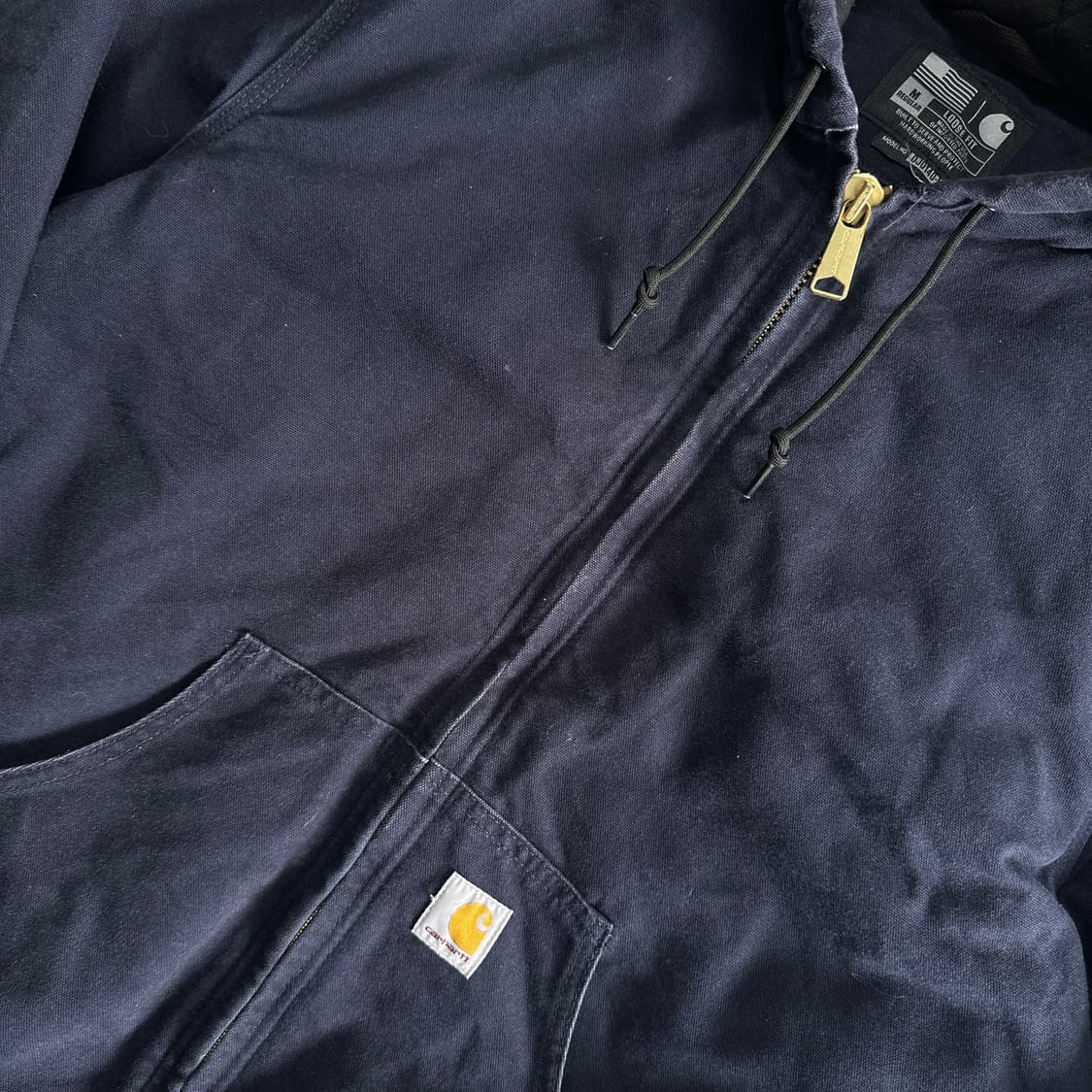 Carhartt 칼하트 j140 다크네이비 액티브 자켓 상품이미지3
