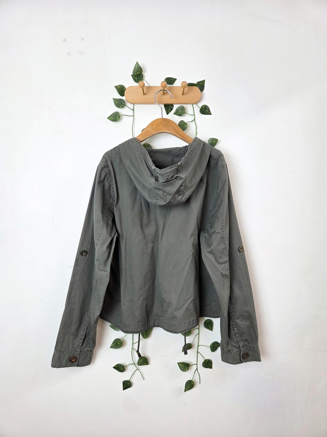 뮤트 크롭 야상 자켓 상품이미지4