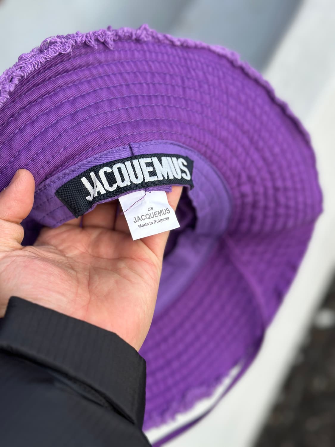 [S-M] 자크뮈스 르 밥 아티초크 버킷햇 퍼플 모자 상품이미지6