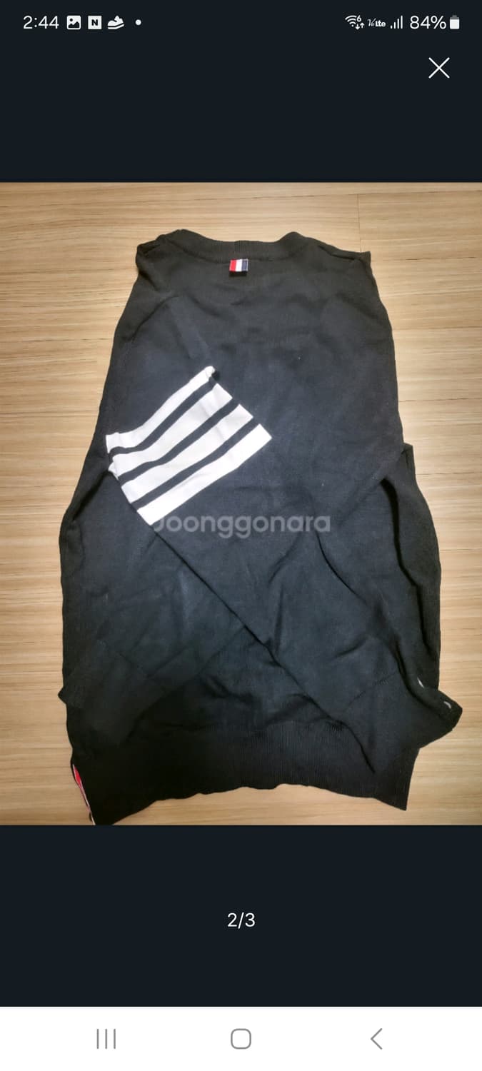 톰브라운사선니트.  M/L(새상품급) 상품이미지2