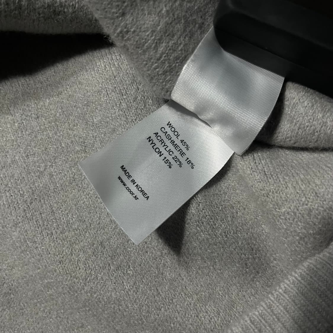 COOR 쿠어 캐시미어 울 니트 상품이미지4