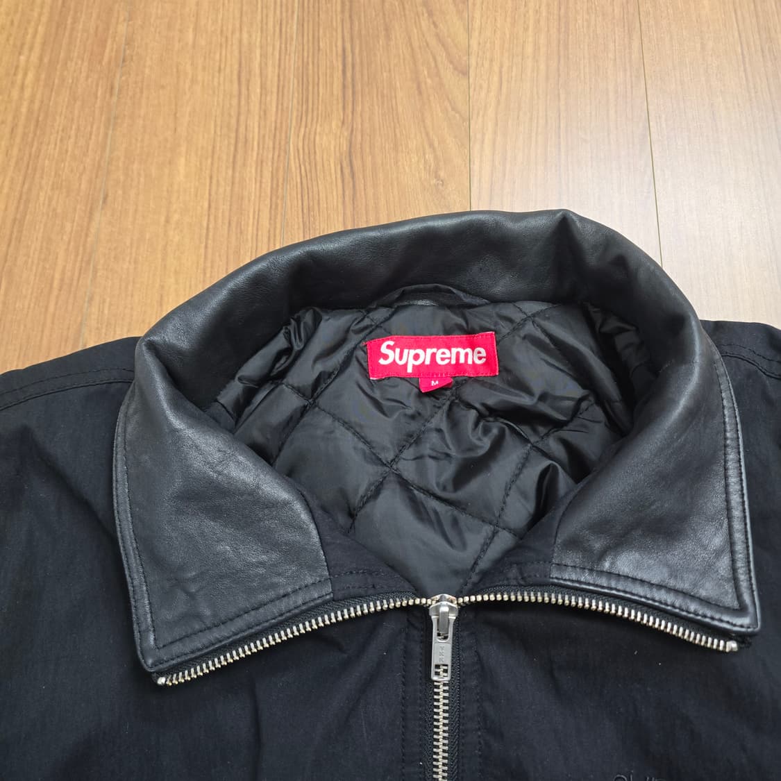 (m) 25ss 슈프림 레더 칼라 유틸리티 자켓 상품이미지2