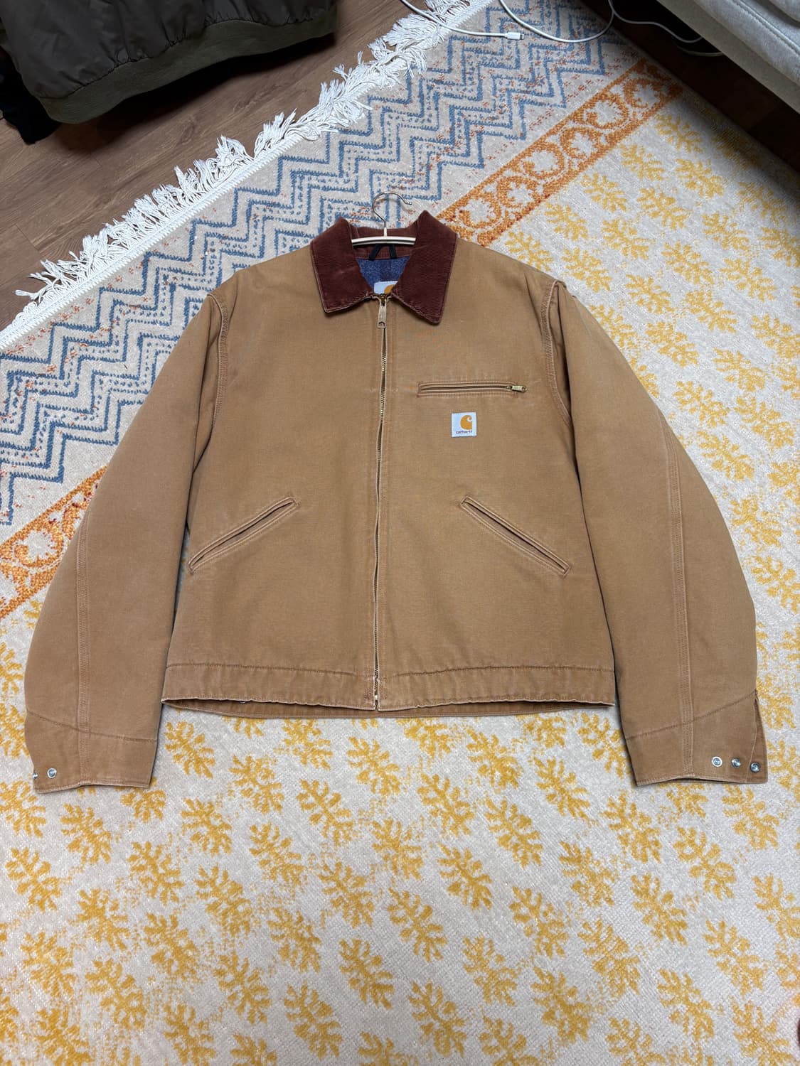Carhartt J001 디트로이트 자켓 (J001-BRN) 상품이미지1