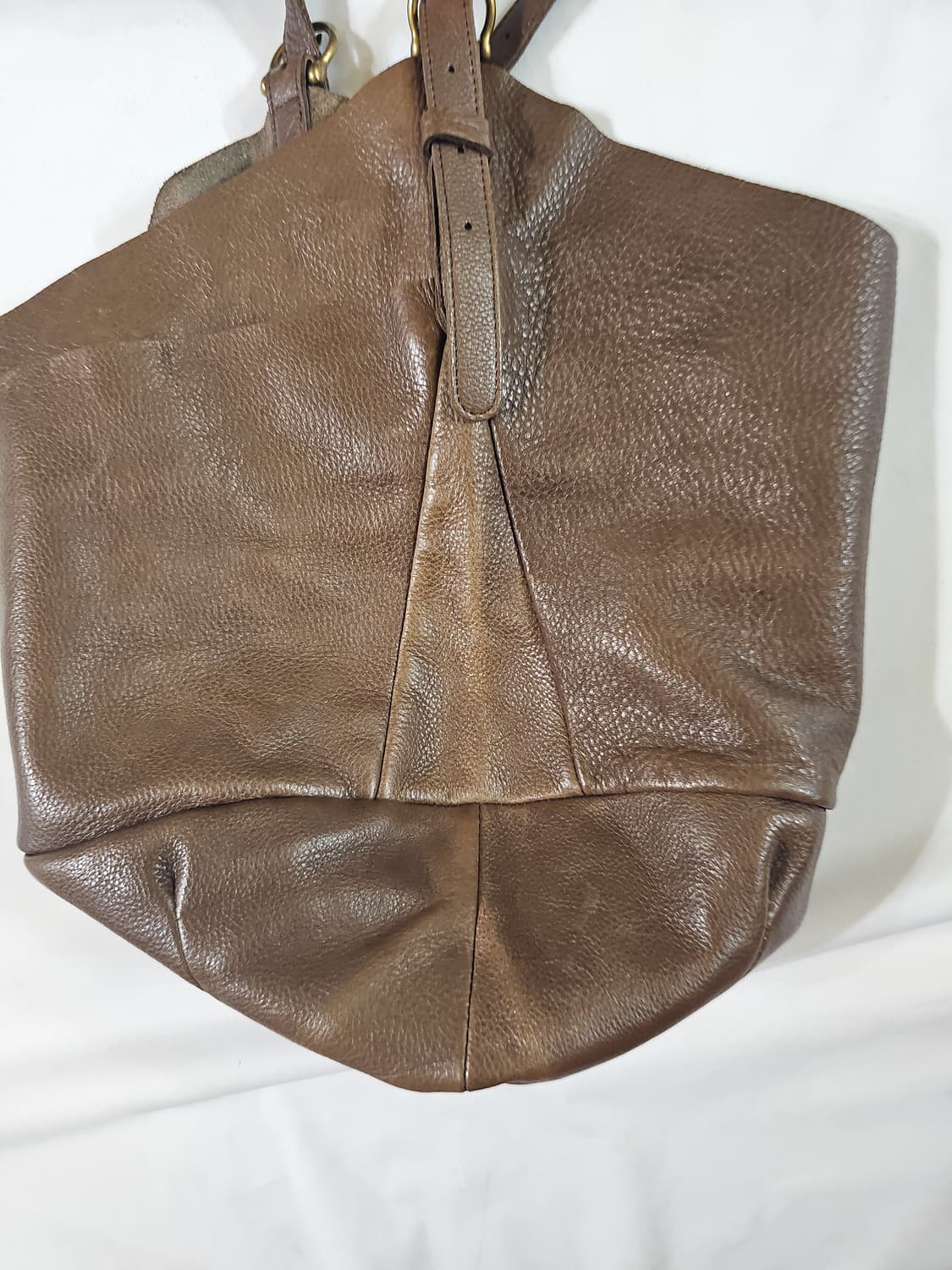 SCAPA 빈티지 보헤미안 가죽 레더 호보백 숄더백 상품이미지8