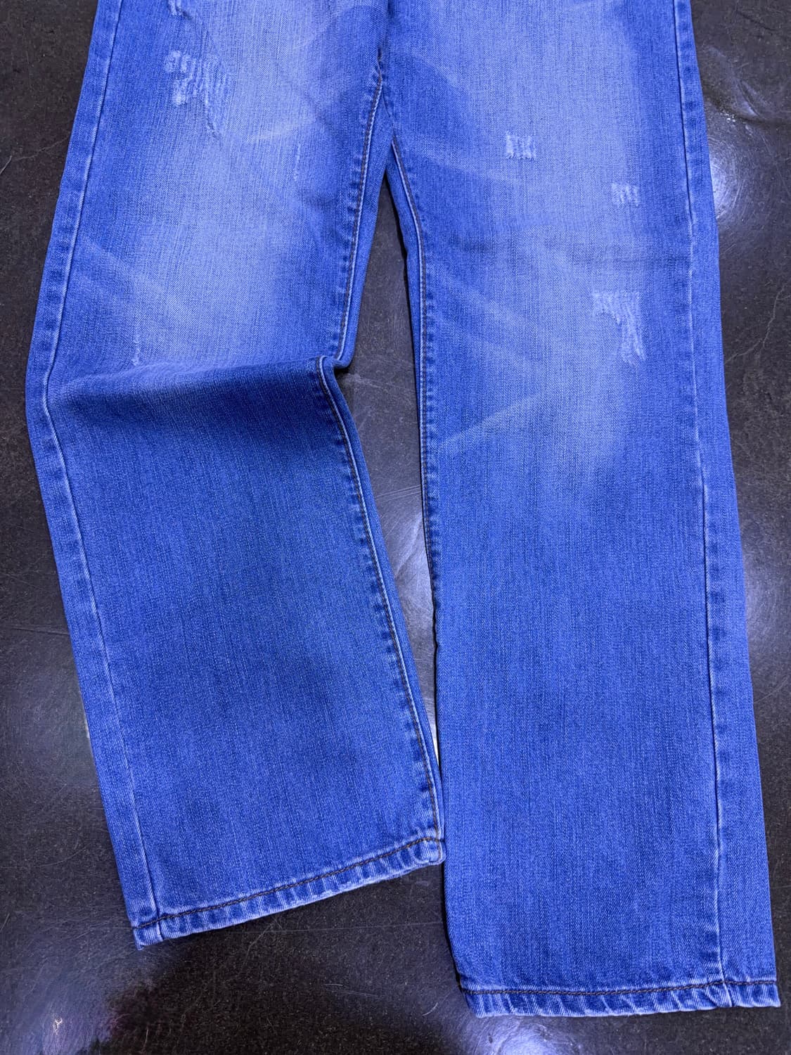 리바이스 523 레귤러 스트레이트핏 빈티지 데미지 워싱 데님팬츠 32 상품이미지6