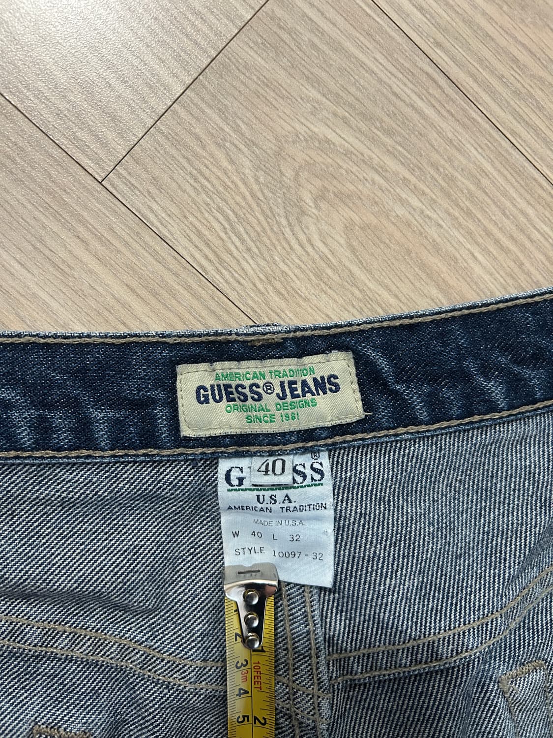 빈티지 90s 게스 데님 팬츠 상품이미지3