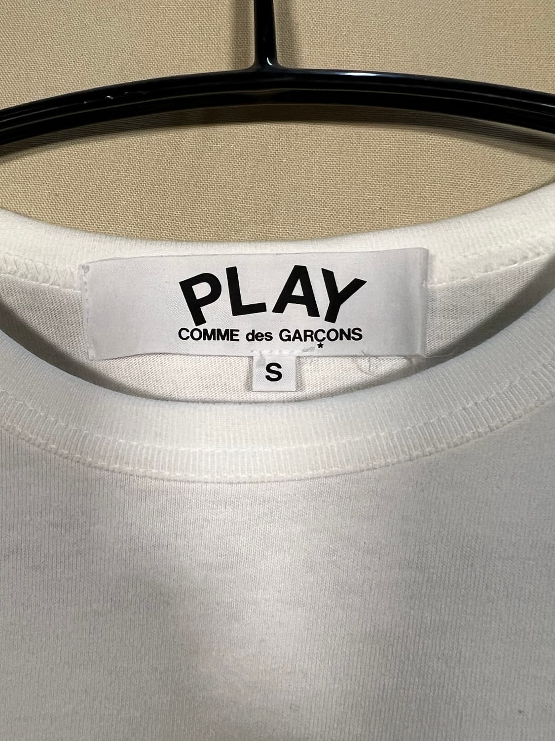 꼼데가르송 플레이 로고 롱슬리브 처분  상품이미지2