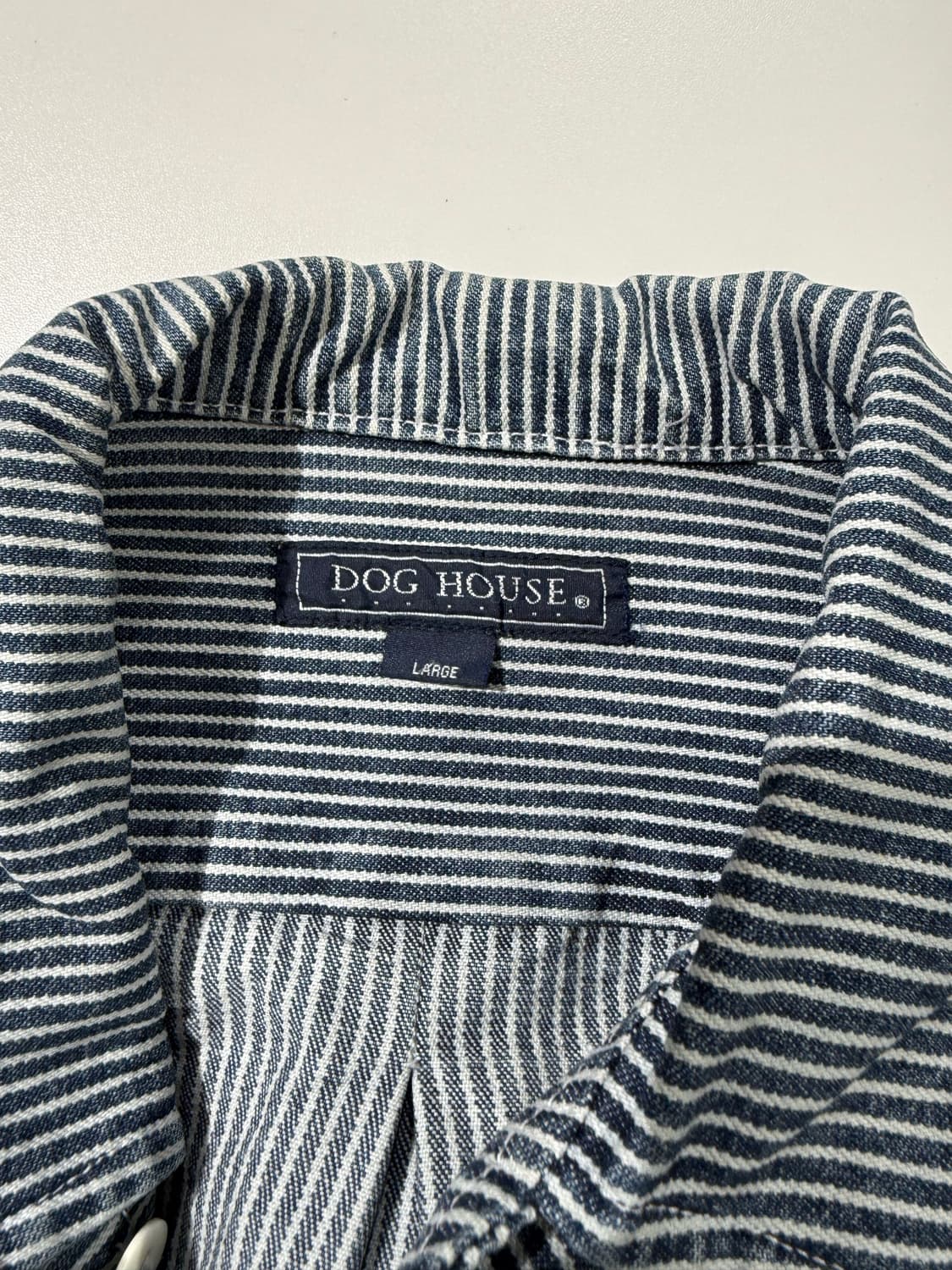 도그 하우스 스트라이프 히코리 워크 셔츠 상품이미지7