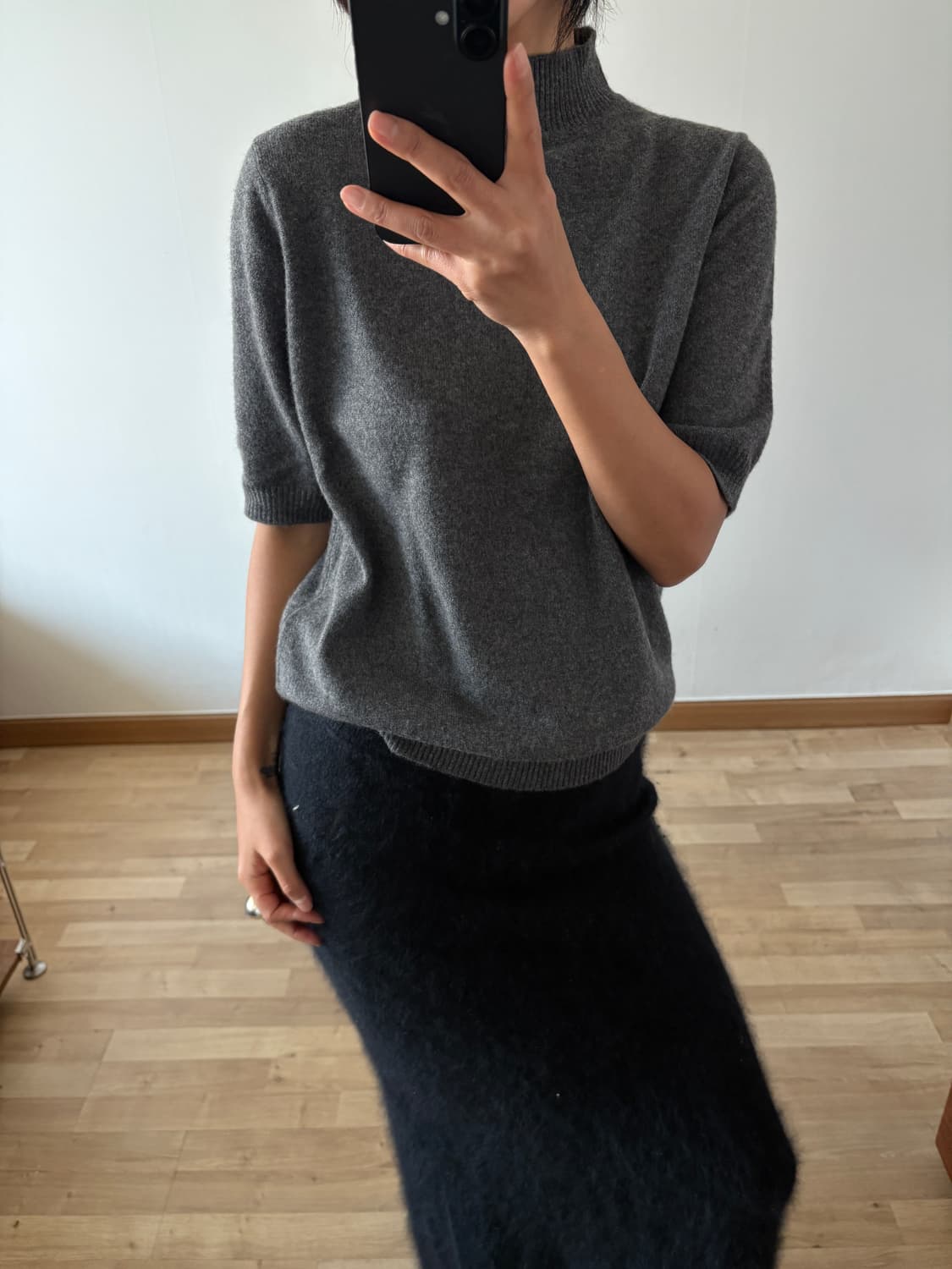 캐시미어 반팔니트  상품이미지4