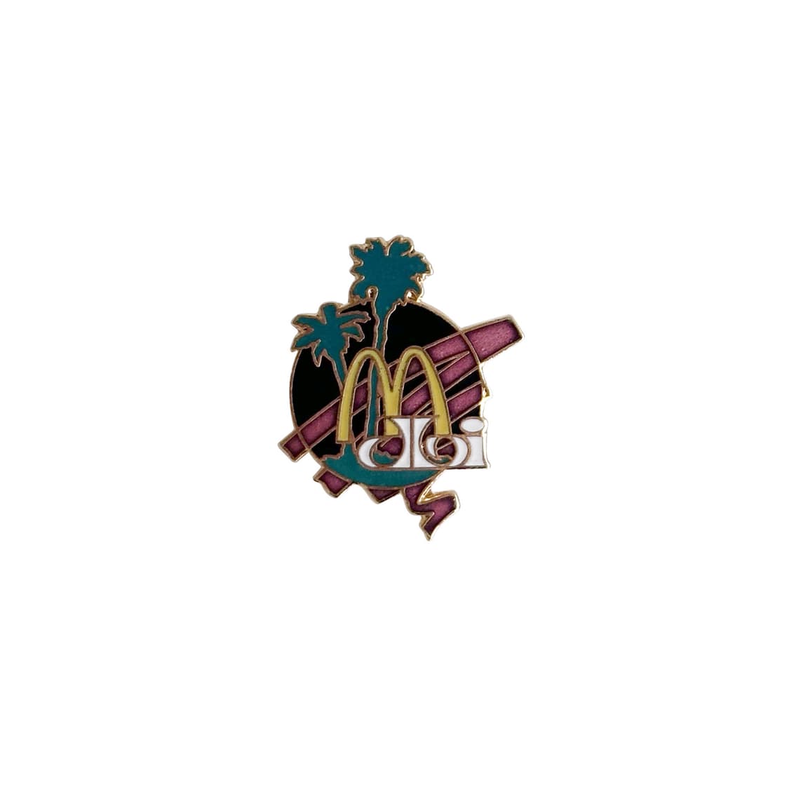 맥도날드 빈티지 크루 핀뱃지 라펠핀 ‘Palm Tree’ 상품이미지1