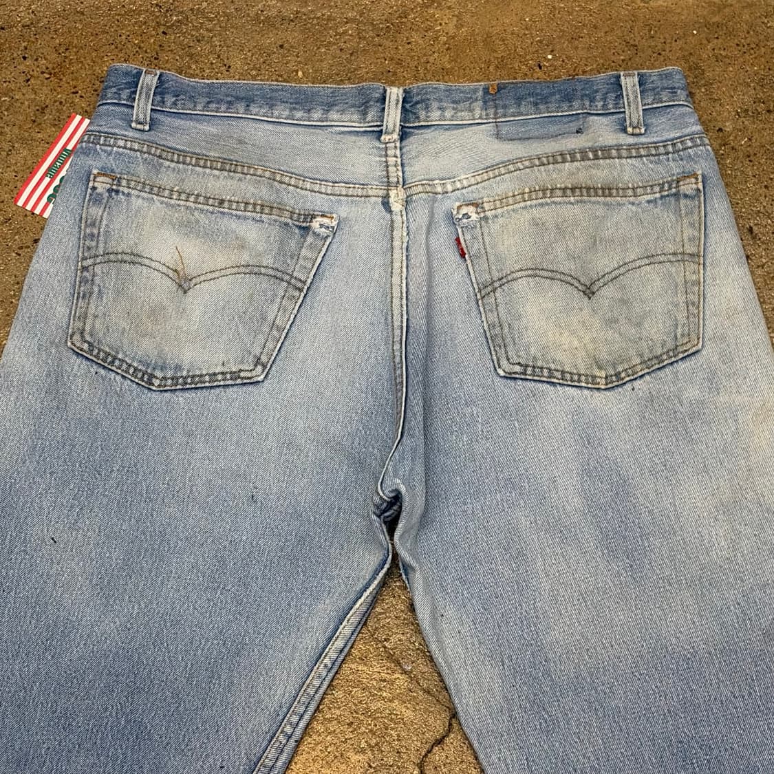 레어 90s Made in USA 빈티지 리바이스 501 청바지 데님팬츠 상품이미지7