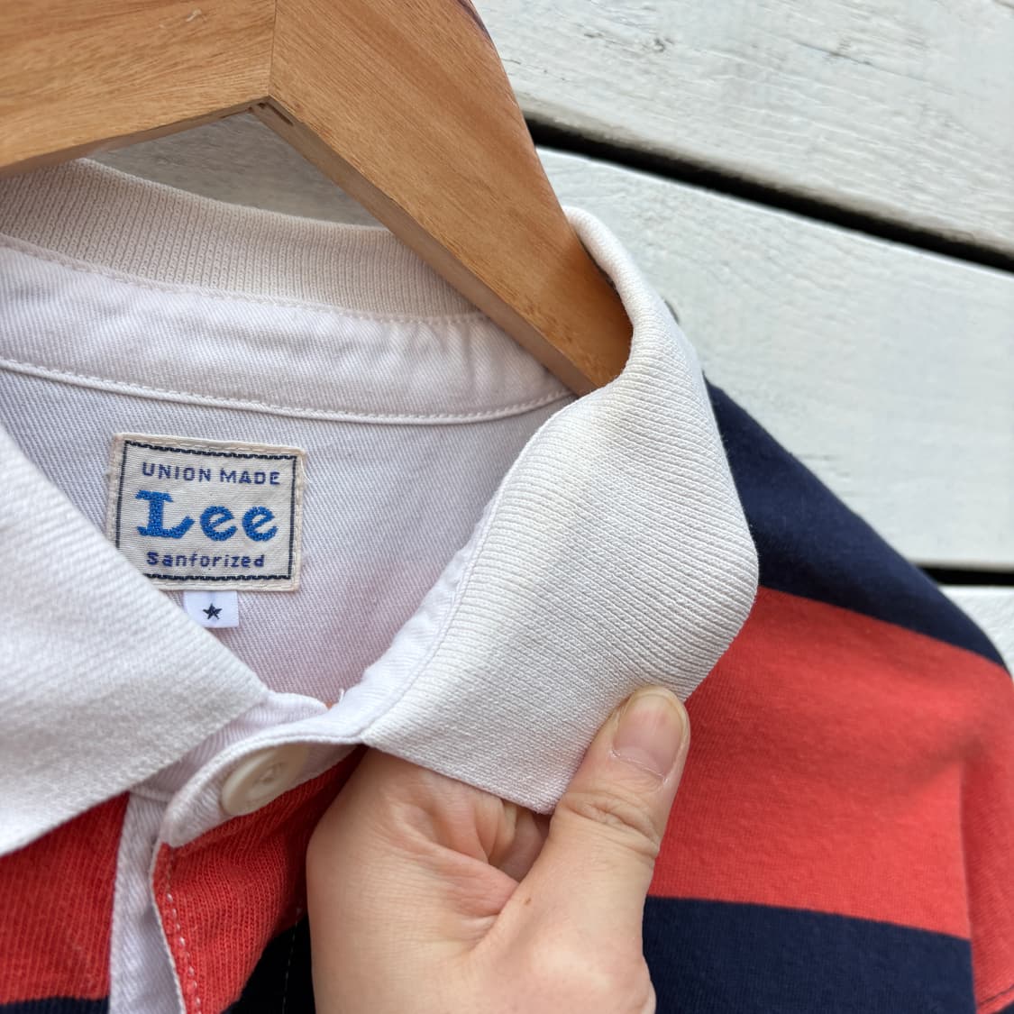 Lee 리 스트라이프 럭비티 롱슬리브 상품이미지5